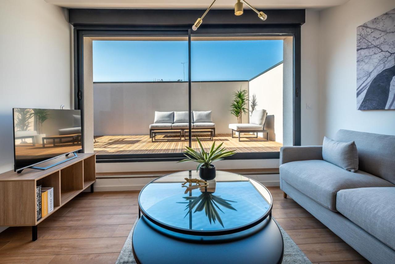 Downtown Rooftop - Centre Ville - Wifi - Terrasse - Netflix Amiens Ngoại thất bức ảnh