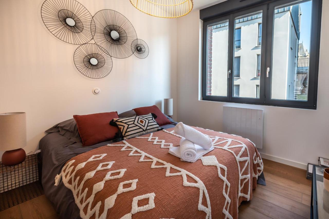 Downtown Rooftop - Centre Ville - Wifi - Terrasse - Netflix Amiens Ngoại thất bức ảnh