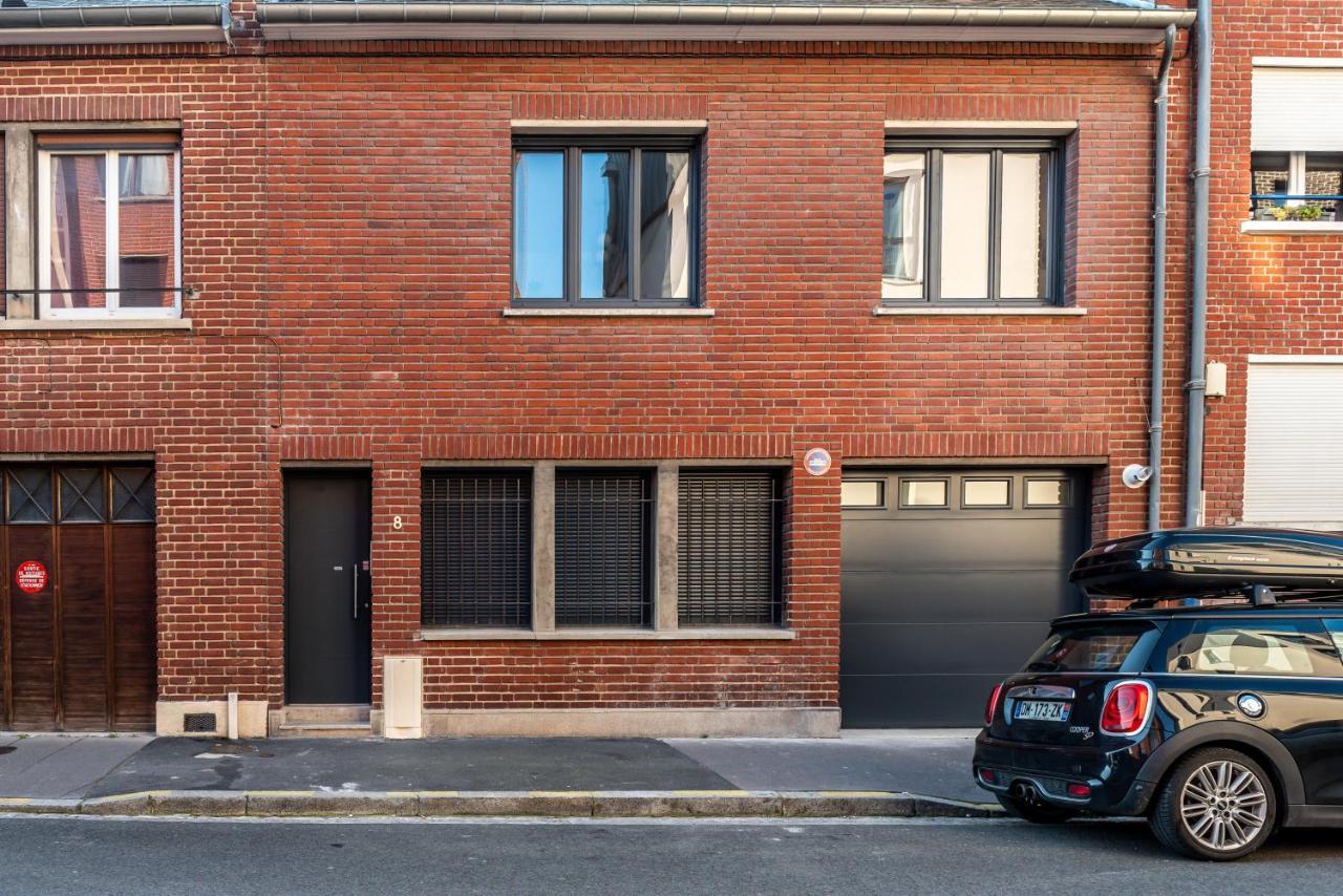 Downtown Rooftop - Centre Ville - Wifi - Terrasse - Netflix Amiens Ngoại thất bức ảnh